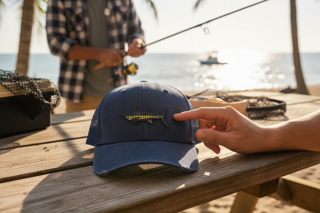 The Tug Is The Drug® Blue Marlin Enamel Hat Pin – Saltwater Series