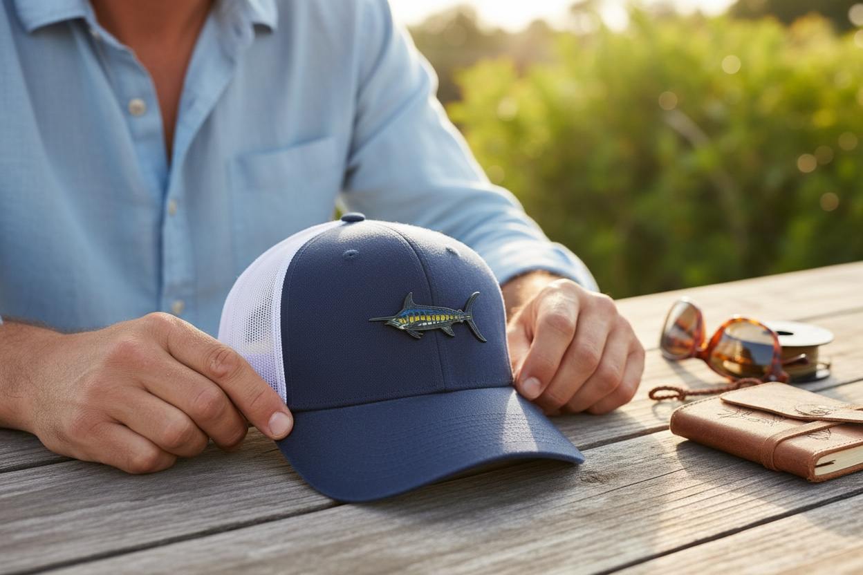 The Tug Is The Drug® Blue Marlin Enamel Hat Pin – Saltwater Series