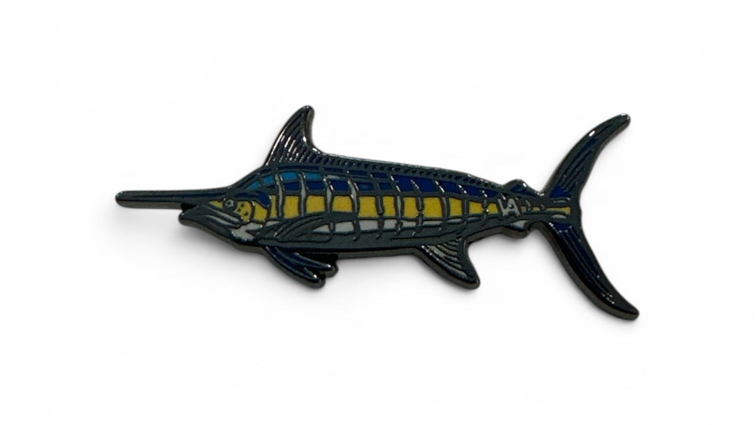 The Tug Is The Drug® Blue Marlin Enamel Hat Pin – Saltwater Series