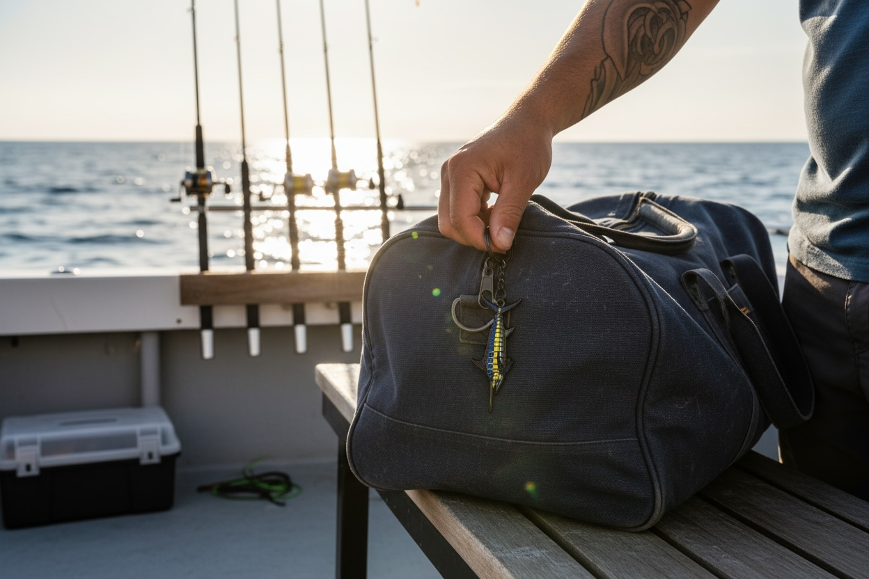 Blue Marlin Keychain – GTG Saltwater Series