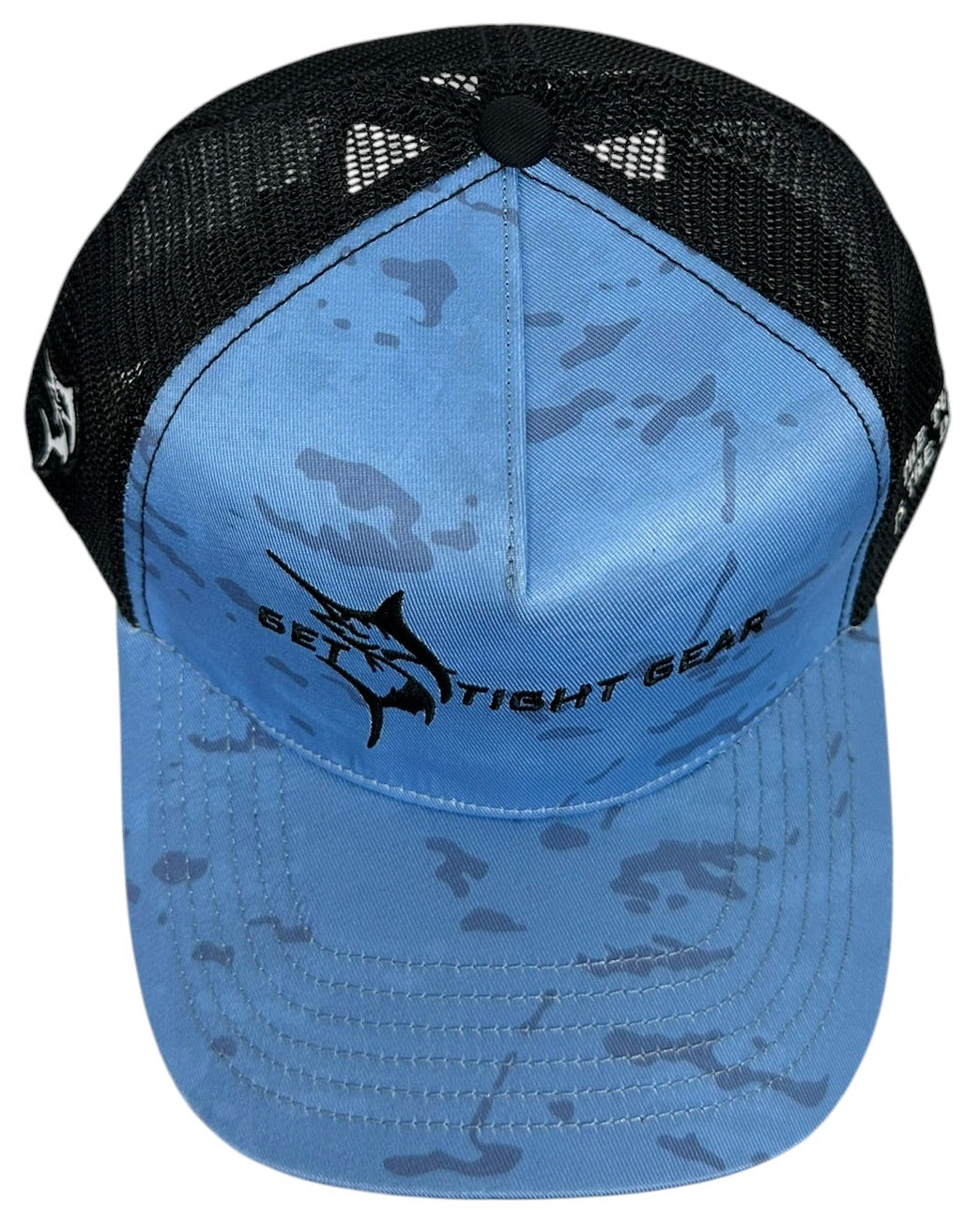 The Tug Is The Drug® Blue Camo Trucker Hat