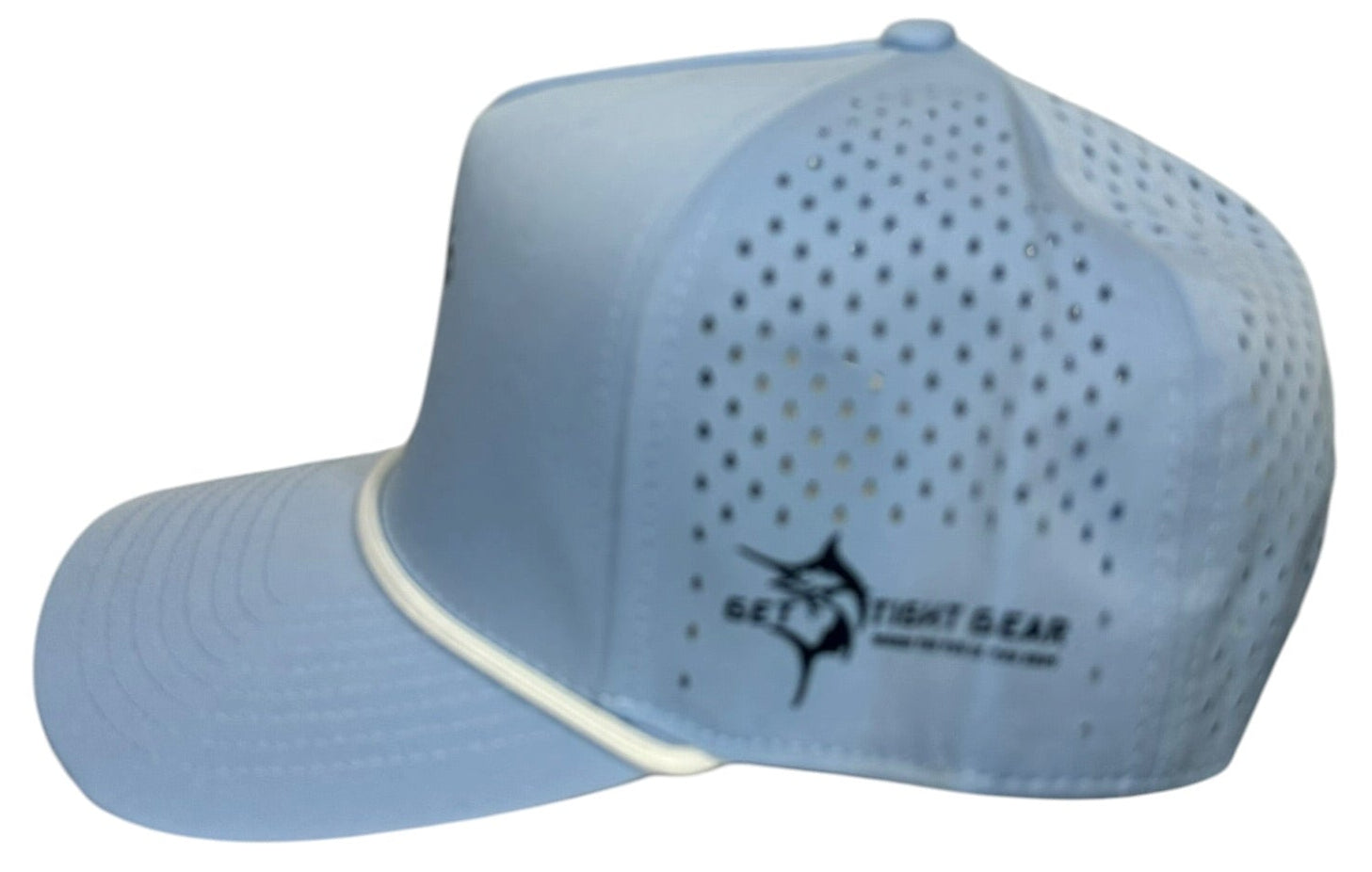 The Tug Is The Drug® Light Blue Performance Rope Hat