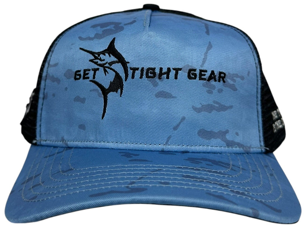 The Tug Is The Drug® Blue Camo Trucker Hat