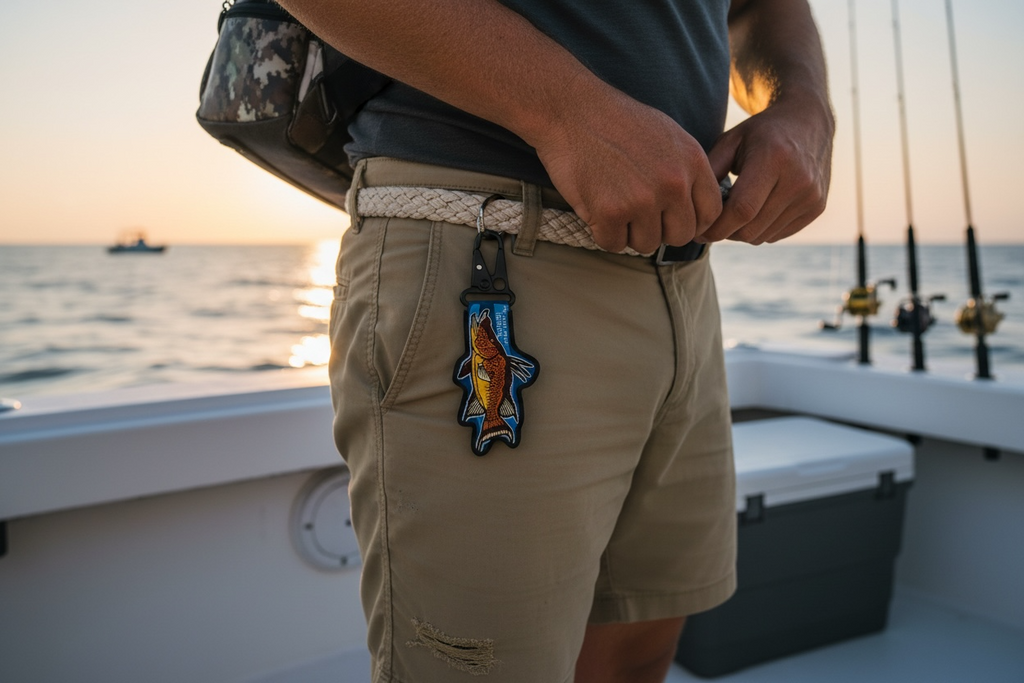 The Tug Is The Drug® Hogfish Quick-Clip Keychain – Saltwater Series