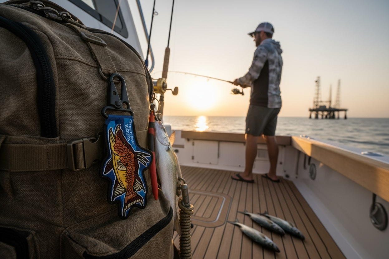 The Tug Is The Drug® Hogfish Quick-Clip Keychain – Saltwater Series