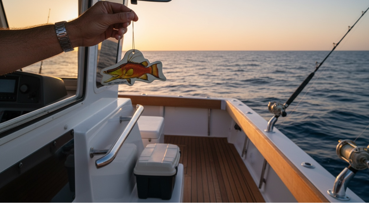 Hog Fish Fishing Air Freshener