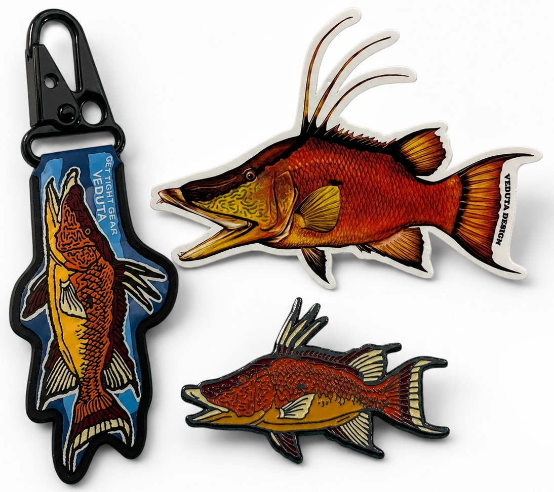 The Tug Is The Drug® Hogfish Fishing Gift Bundle