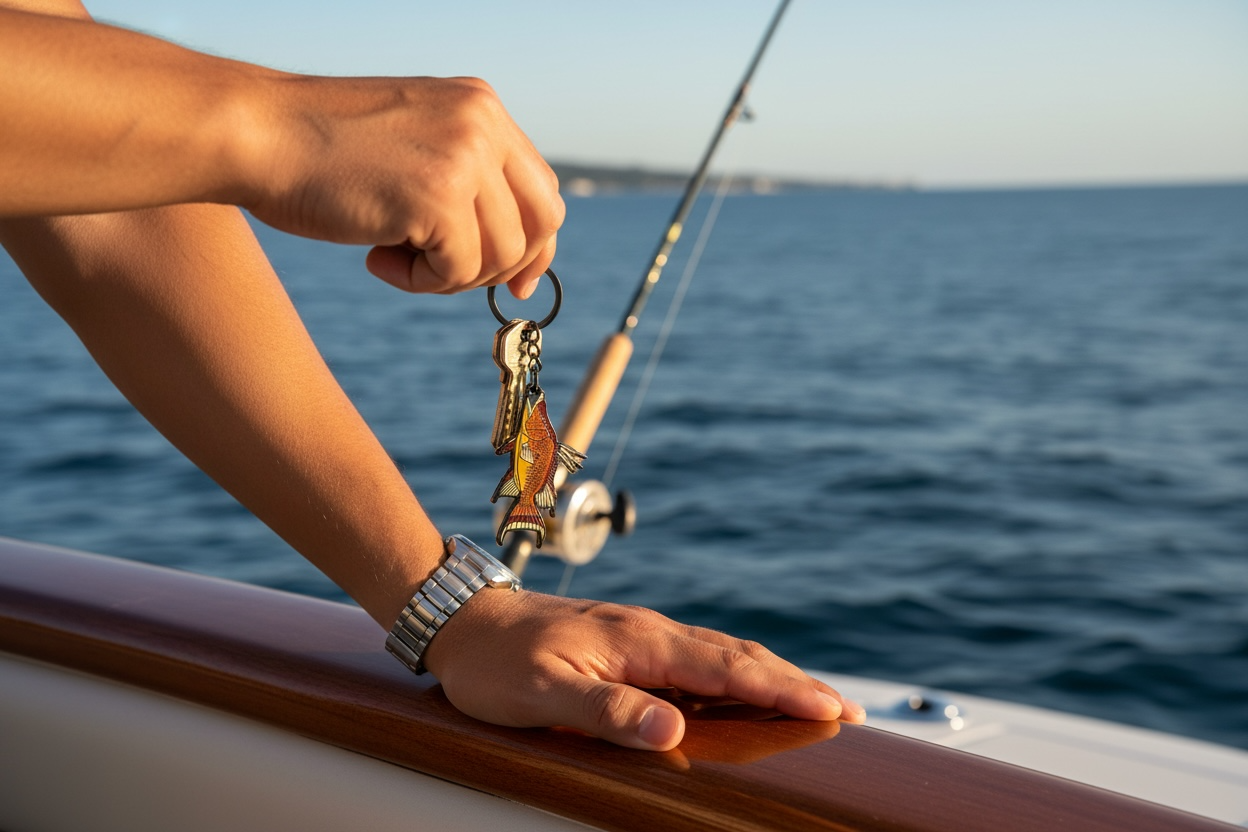 Hogfish Keychain – GTG Saltwater Series