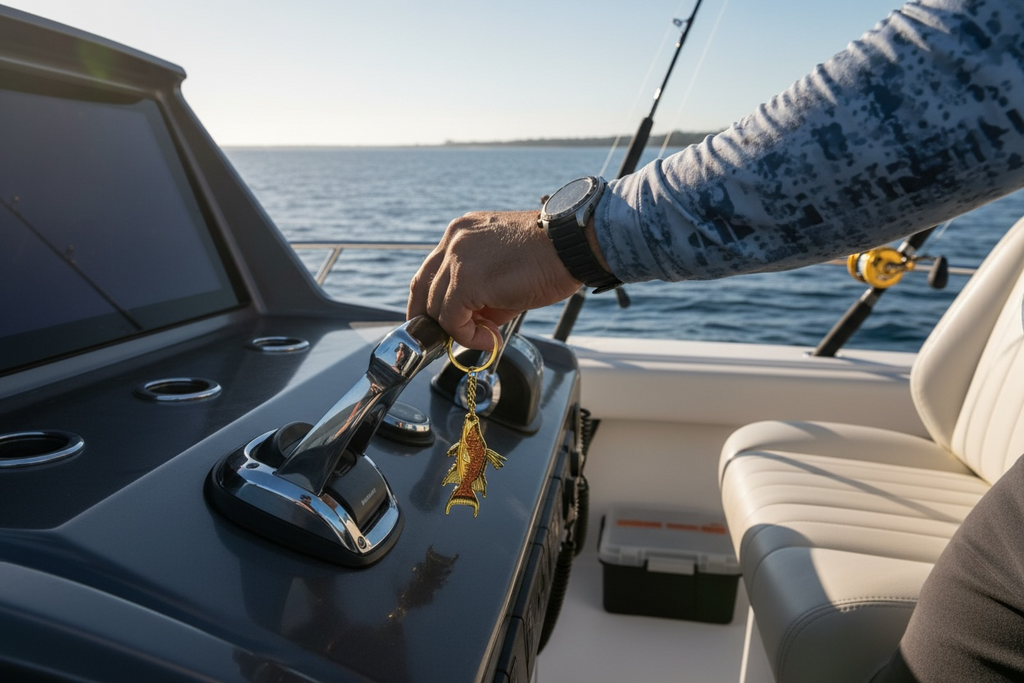 Hogfish Keychain – GTG Saltwater Series (Gold)