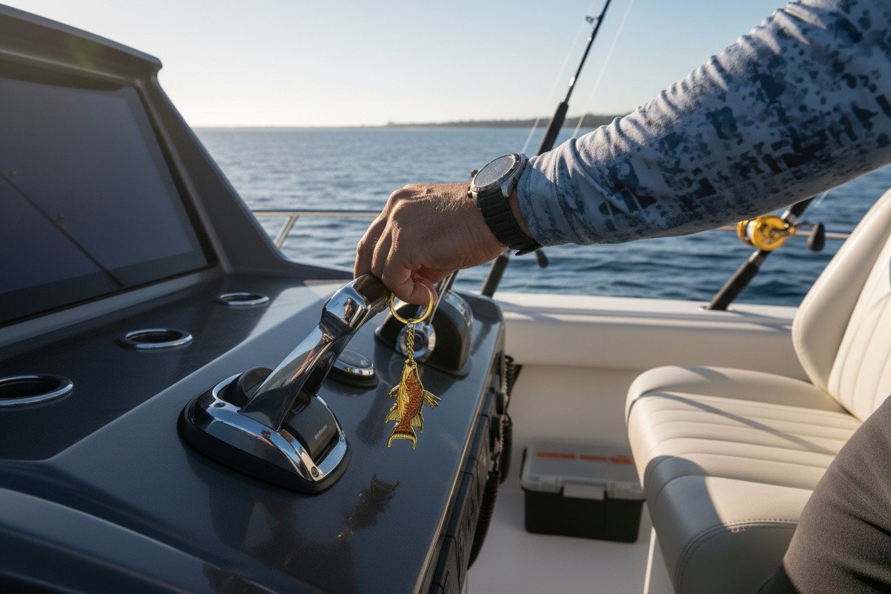 Hogfish Keychain – GTG Saltwater Series (Gold)