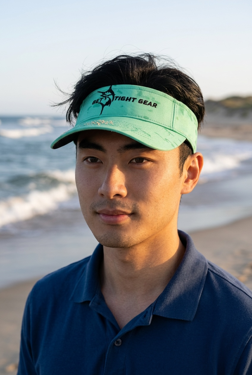 The Tug Is The Drug® Mint Camo Performance Visor