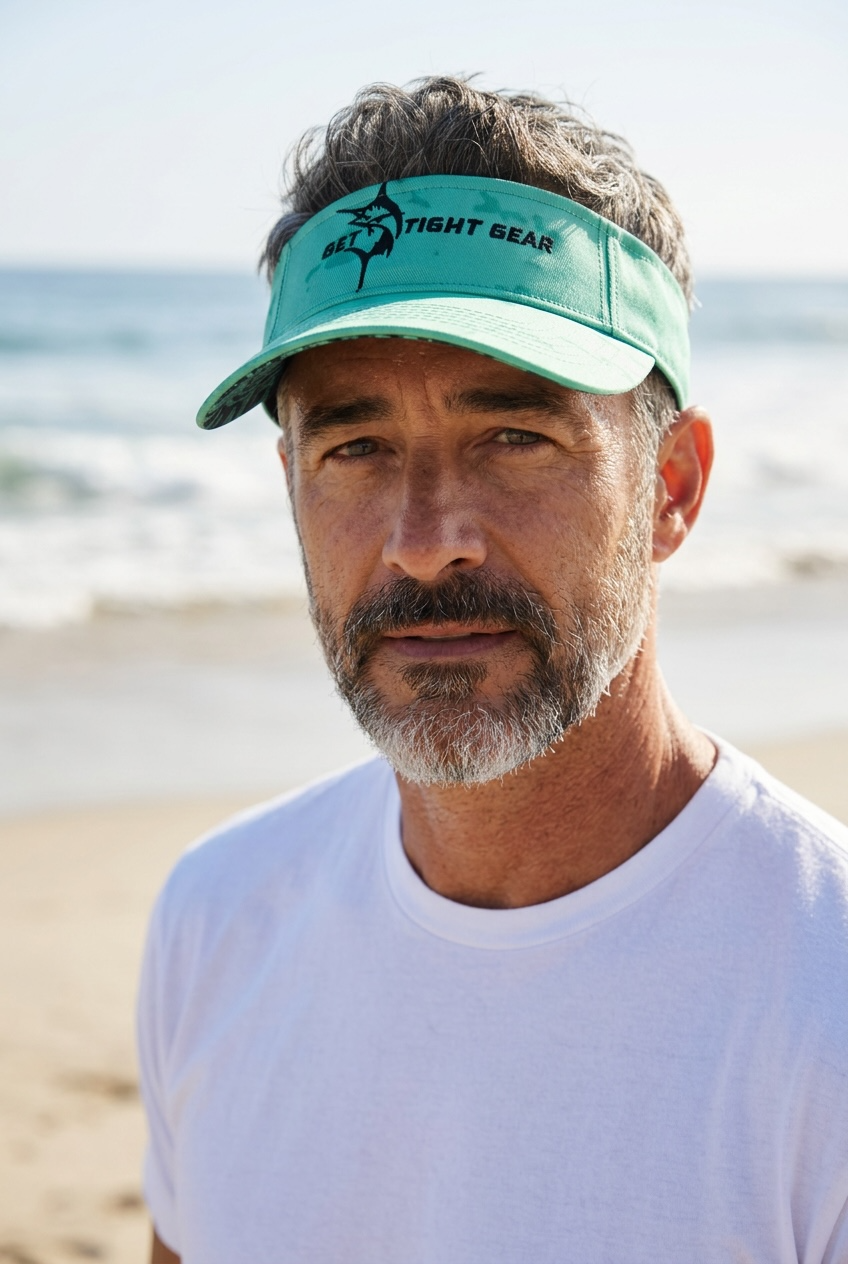 The Tug Is The Drug® Mint Camo Performance Visor
