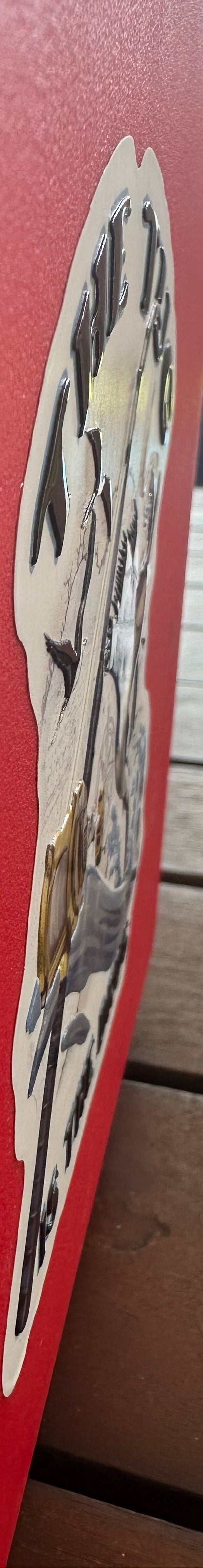 The Tug Is The Drug® Sailfish Elite Embossed Sticker