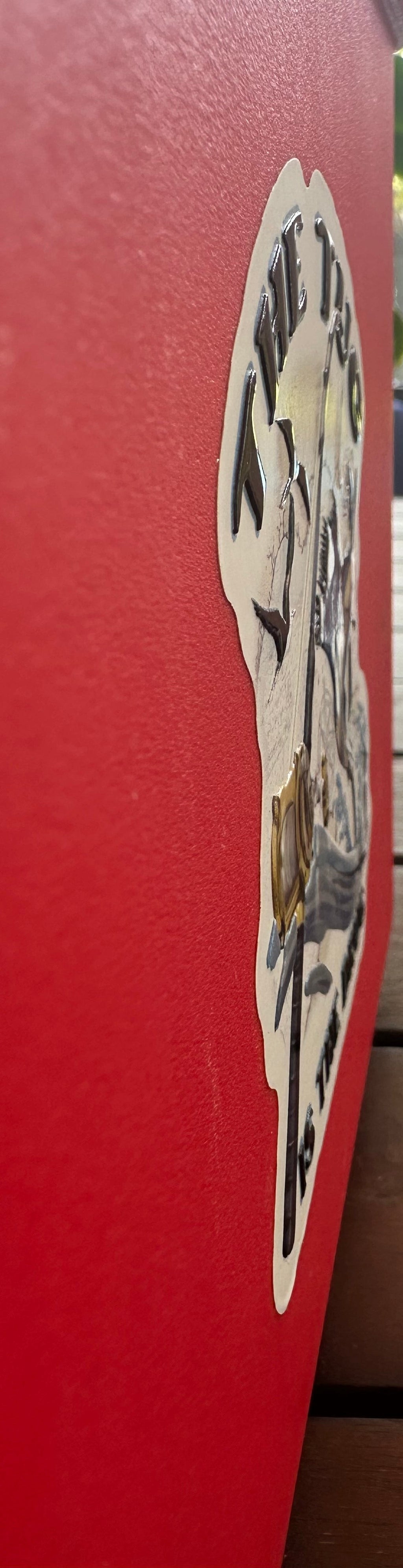 The Tug Is The Drug® Sailfish Elite Embossed Sticker