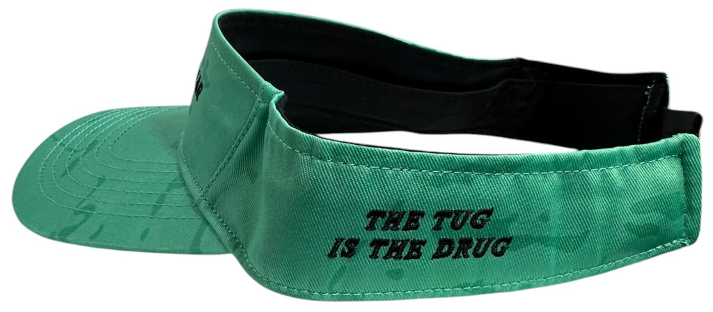 The Tug Is The Drug® Mint Camo Performance Visor