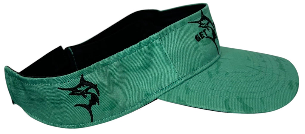The Tug Is The Drug® Mint Camo Performance Visor