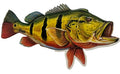 Freshwater Peacock Bass Fishing Sticker for Boats, Coolers & Outdoor Gear