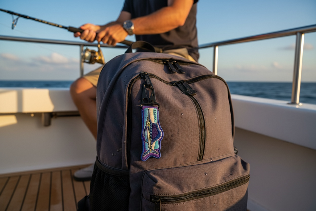 The Tug Is The Drug® Sailfish Quick-Clip Keychain – Saltwater Series