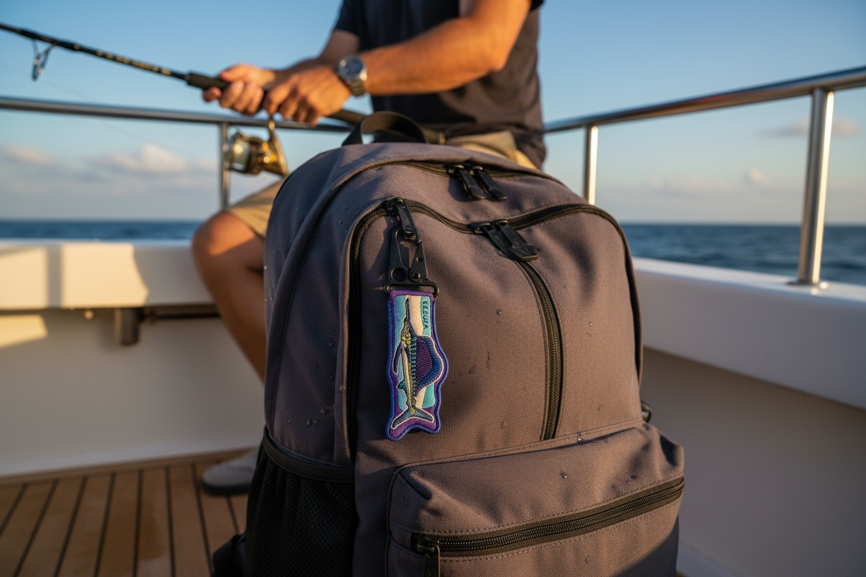 The Tug Is The Drug® Sailfish Quick-Clip Keychain – Saltwater Series