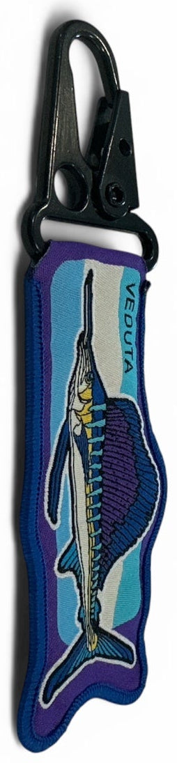 The Tug Is The Drug® Sailfish Quick-Clip Keychain – Saltwater Series
