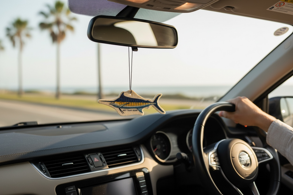 Blue Marlin Fishing Air Freshener