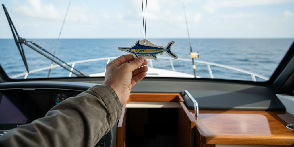 Blue Marlin Fishing Air Freshener