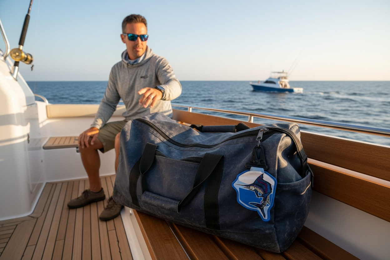 The Tug Is The Drug® Sailfish Quick-Clip Keychain – Saltwater Series