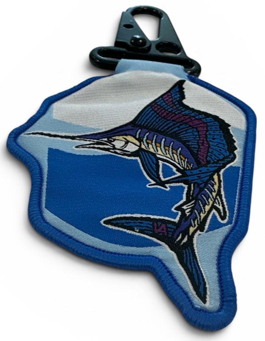 The Tug Is The Drug® Sailfish Quick-Clip Keychain – Saltwater Series