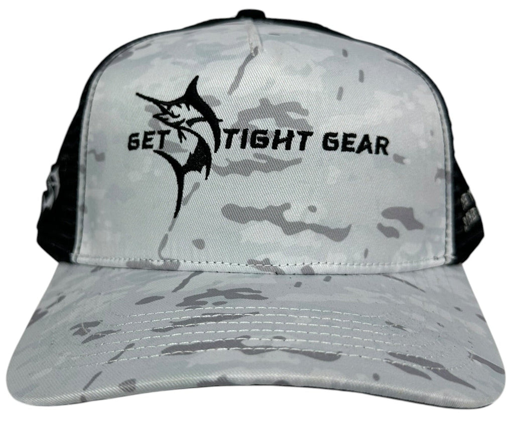 The Tug Is The Drug® Gray Camo Trucker Hat