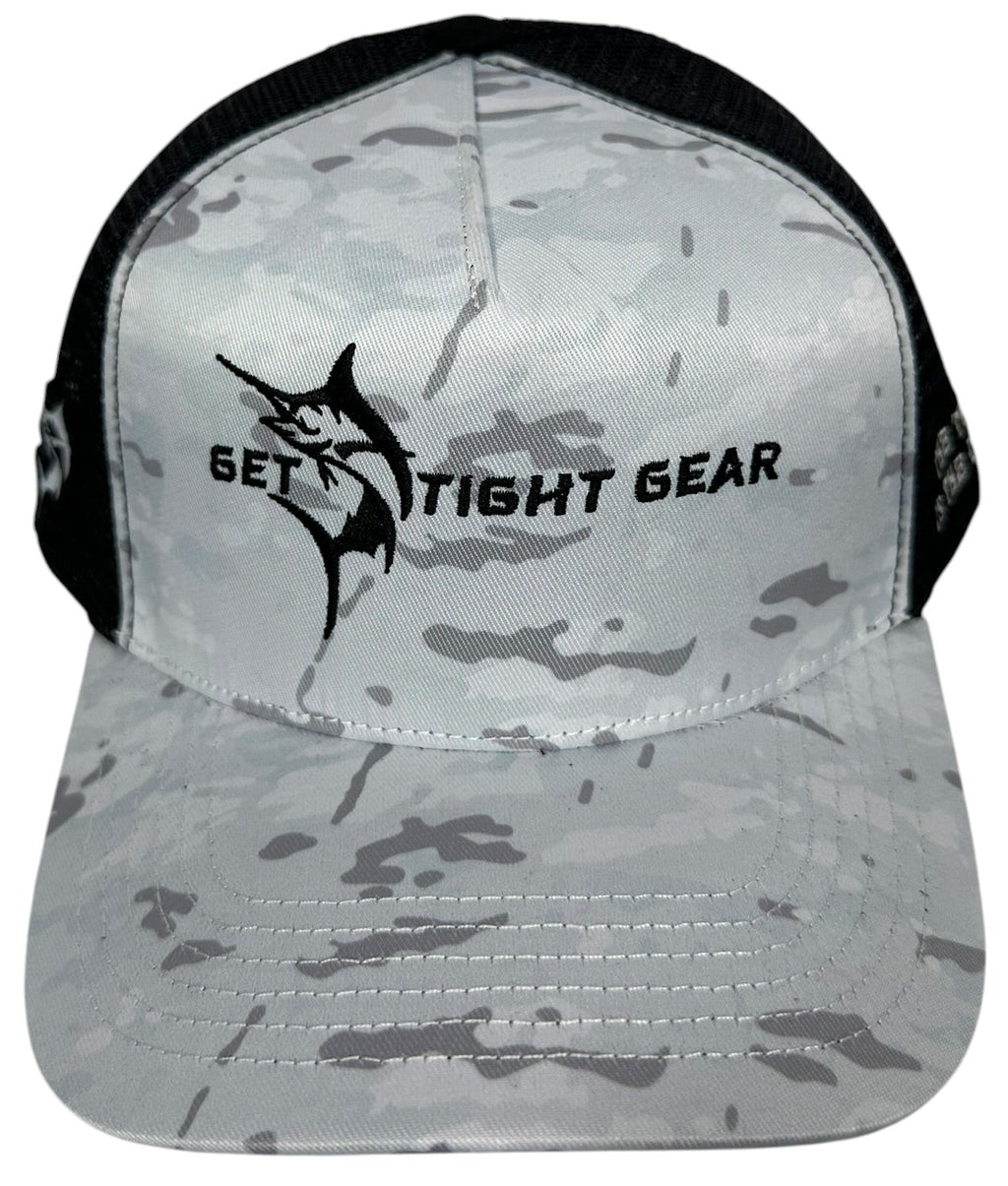 The Tug Is The Drug® Gray Camo Trucker Hat