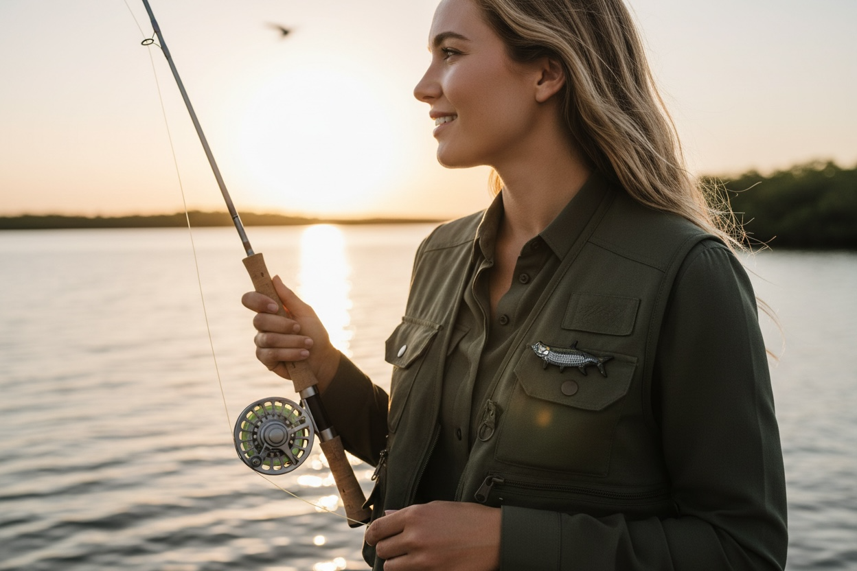 The Tug Is The Drug® Tarpon Enamel Hat Pin – Saltwater Series