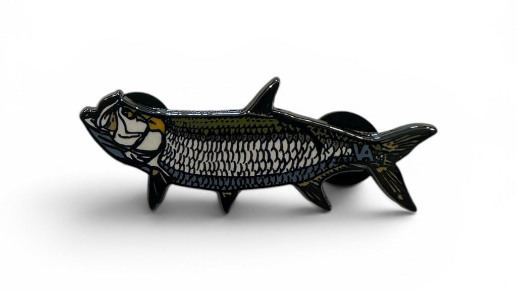 The Tug Is The Drug® Tarpon Enamel Hat Pin – Saltwater Series