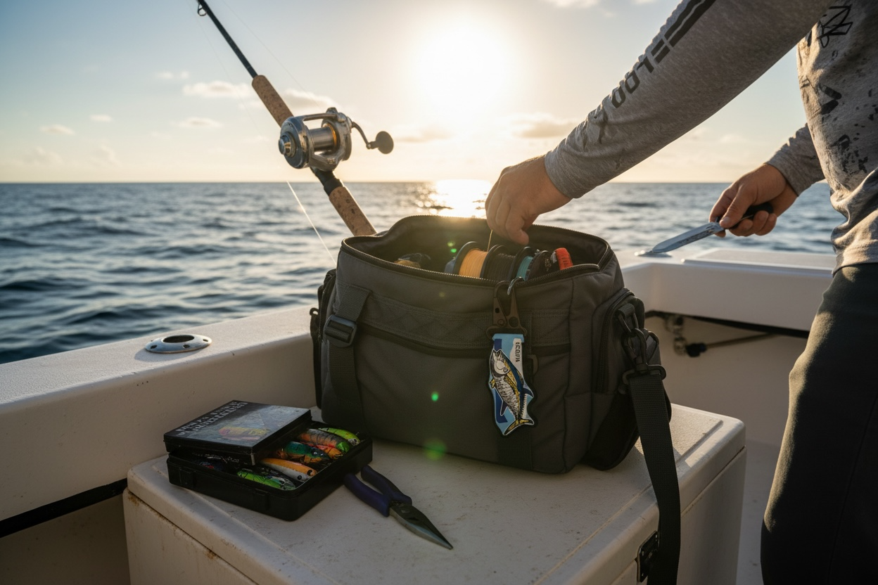 The Tug Is The Drug® Tuna Quick-Clip Keychain – Saltwater Series