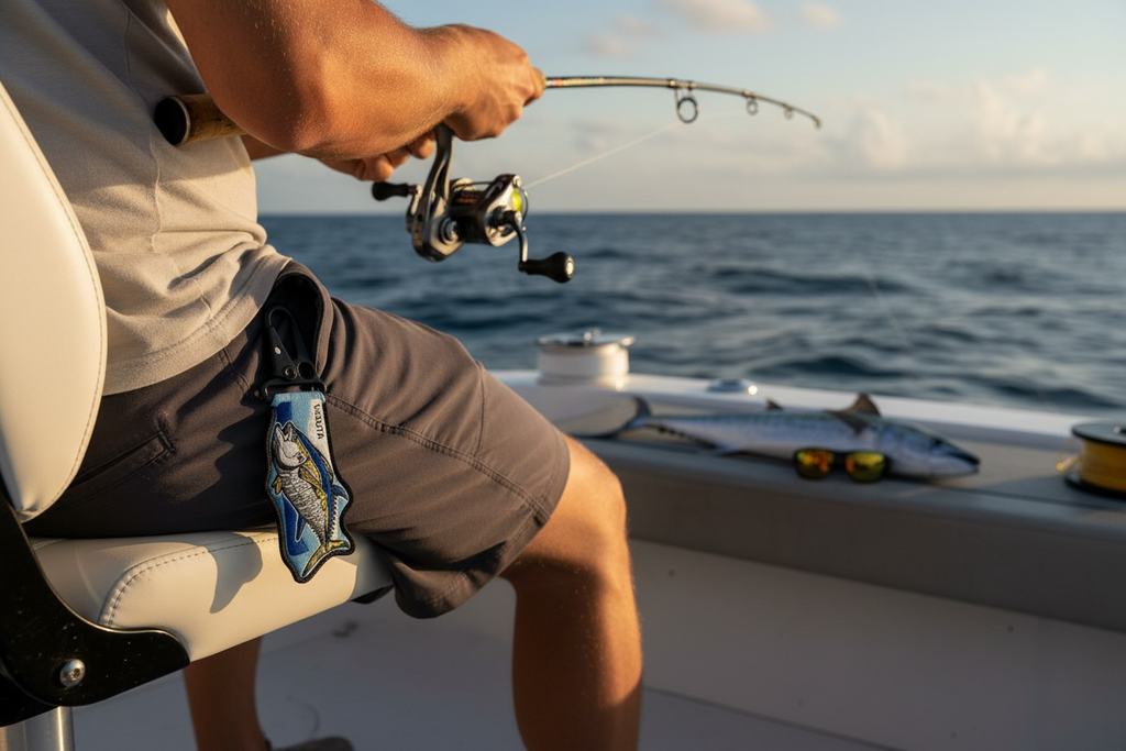 The Tug Is The Drug® Tuna Quick-Clip Keychain – Saltwater Series