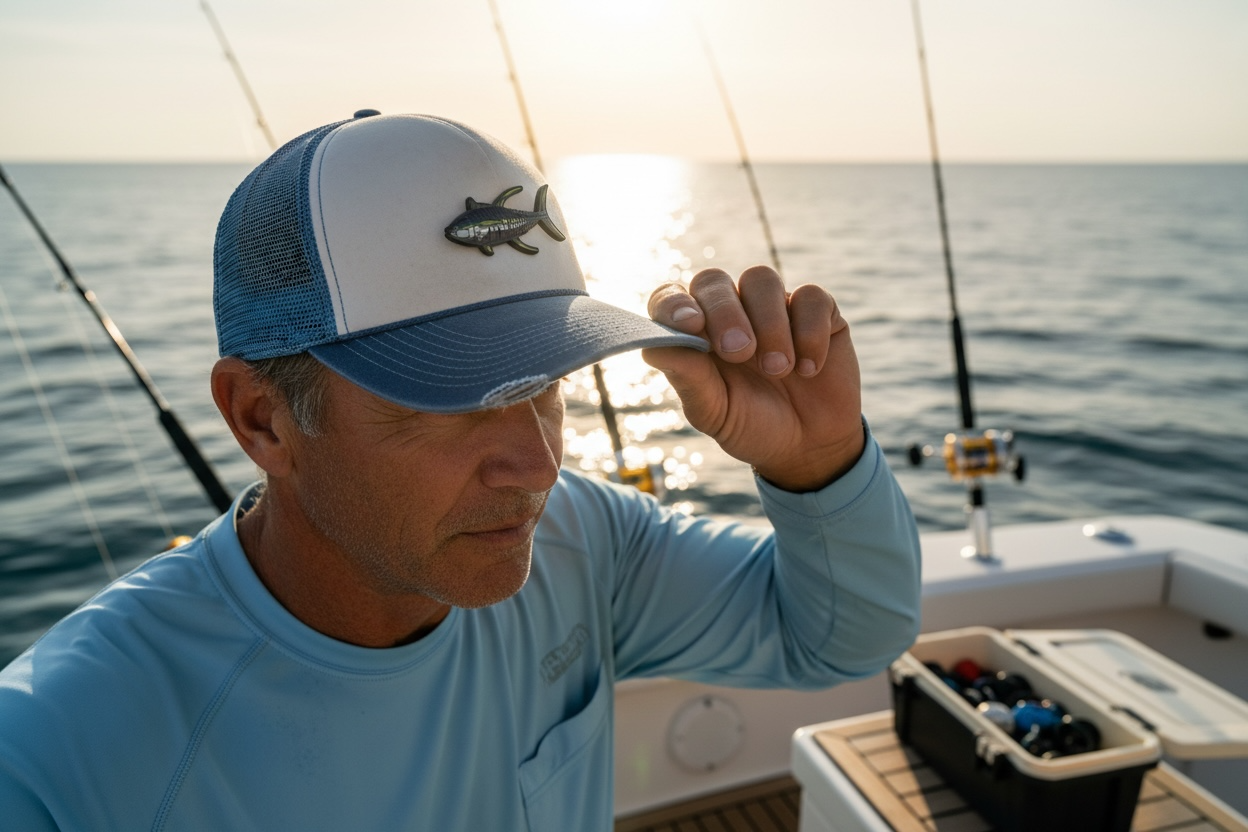 The Tug Is The Drug® Yellowfin Tuna Enamel Hat Pin – Saltwater Series
