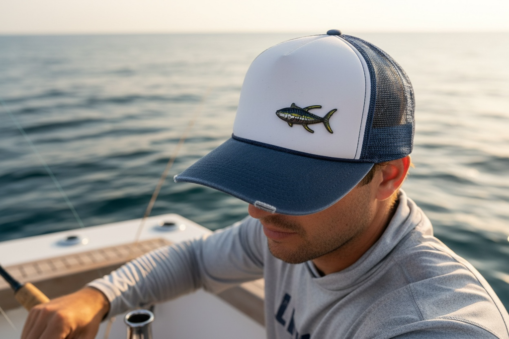 The Tug Is The Drug® Yellowfin Tuna Enamel Hat Pin – Saltwater Series