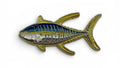The Tug Is The Drug® Yellowfin Tuna Enamel Hat Pin (Gold) – Saltwater Series
