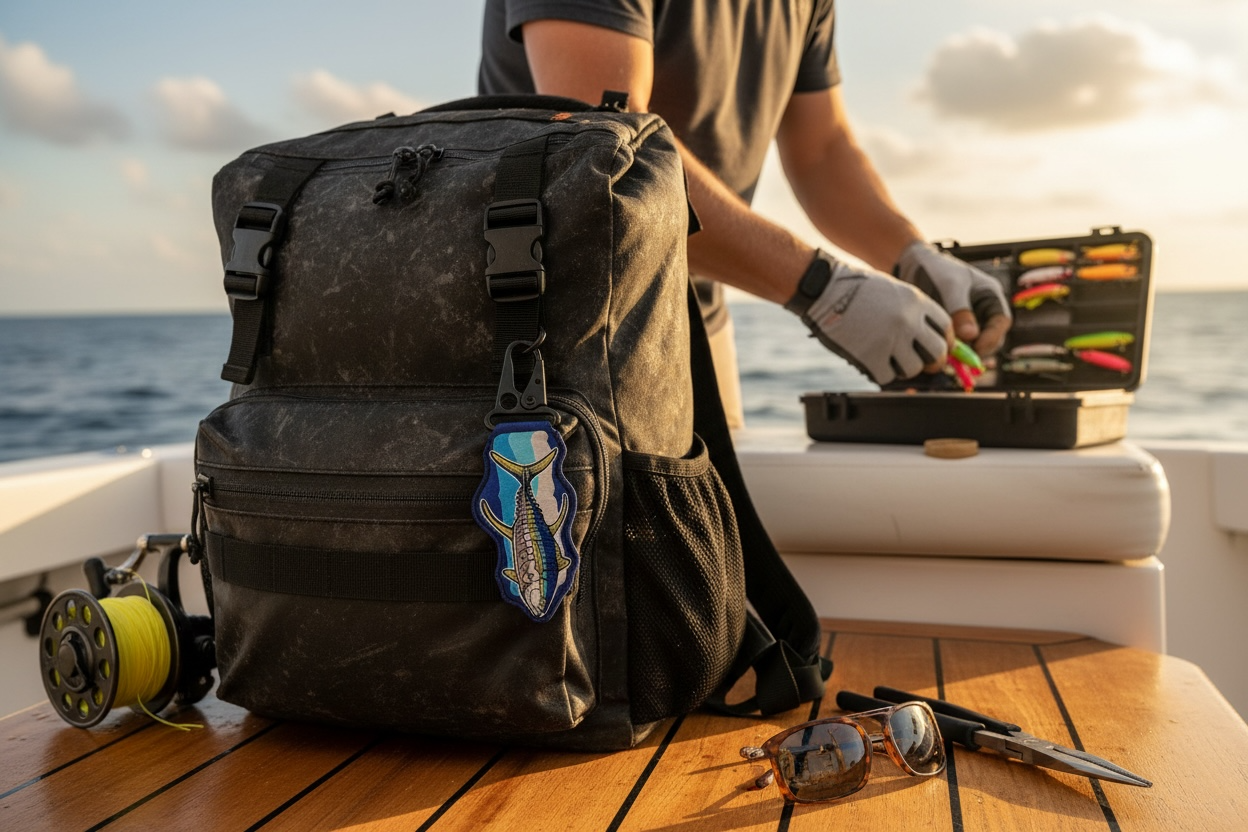 The Tug Is The Drug® Yellowfin Tuna Quick-Clip Keychain – Saltwater Series