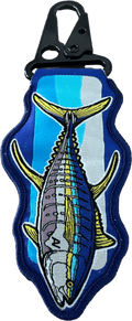 Yellowfin Tuna Quick - Clip Keychain – GTG Saltwater Series - Get Tight Gear
